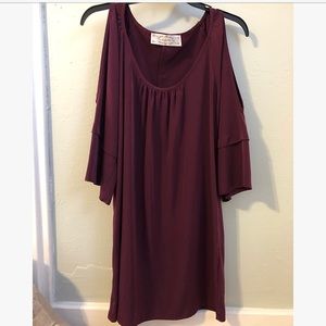 The Impeccable Pig Cold Shoulder dress